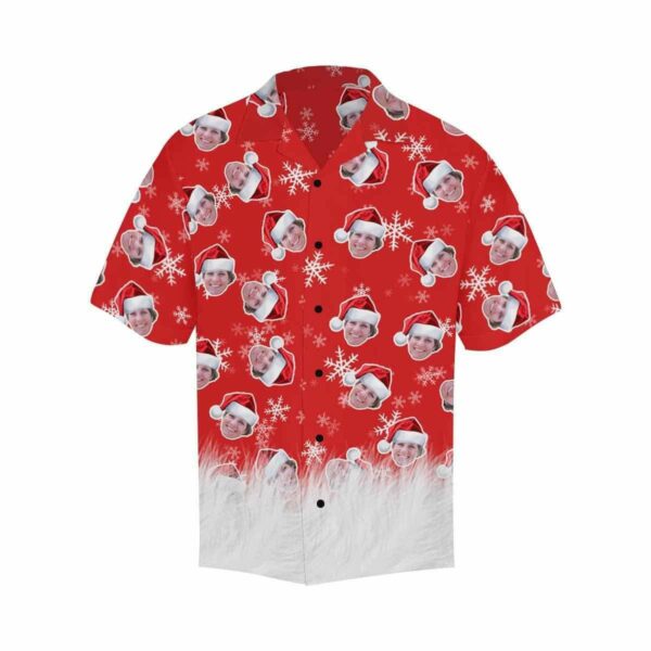 Custom Face Best Wishes Men's Hawaiian Shirt - Free Design 9to5vibe