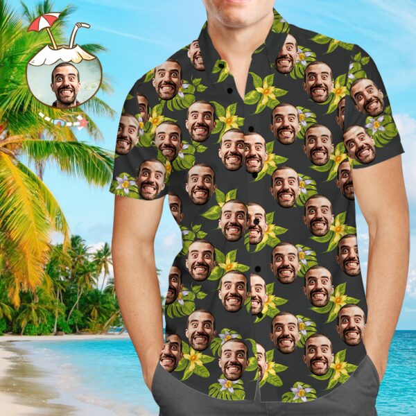 Custom Face On Shirt Hawaiian Shirt Money  - Free Design 9to5vibe