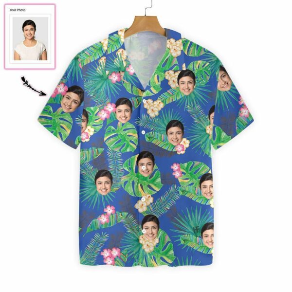 Funny Custom Face  Custom Hawaiian Shirt  - Free Design 9to5vibe