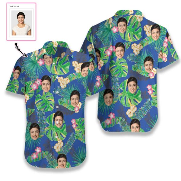 Funny Custom Face Custom Hawaiian Shirt - Free Design 9to5vibe